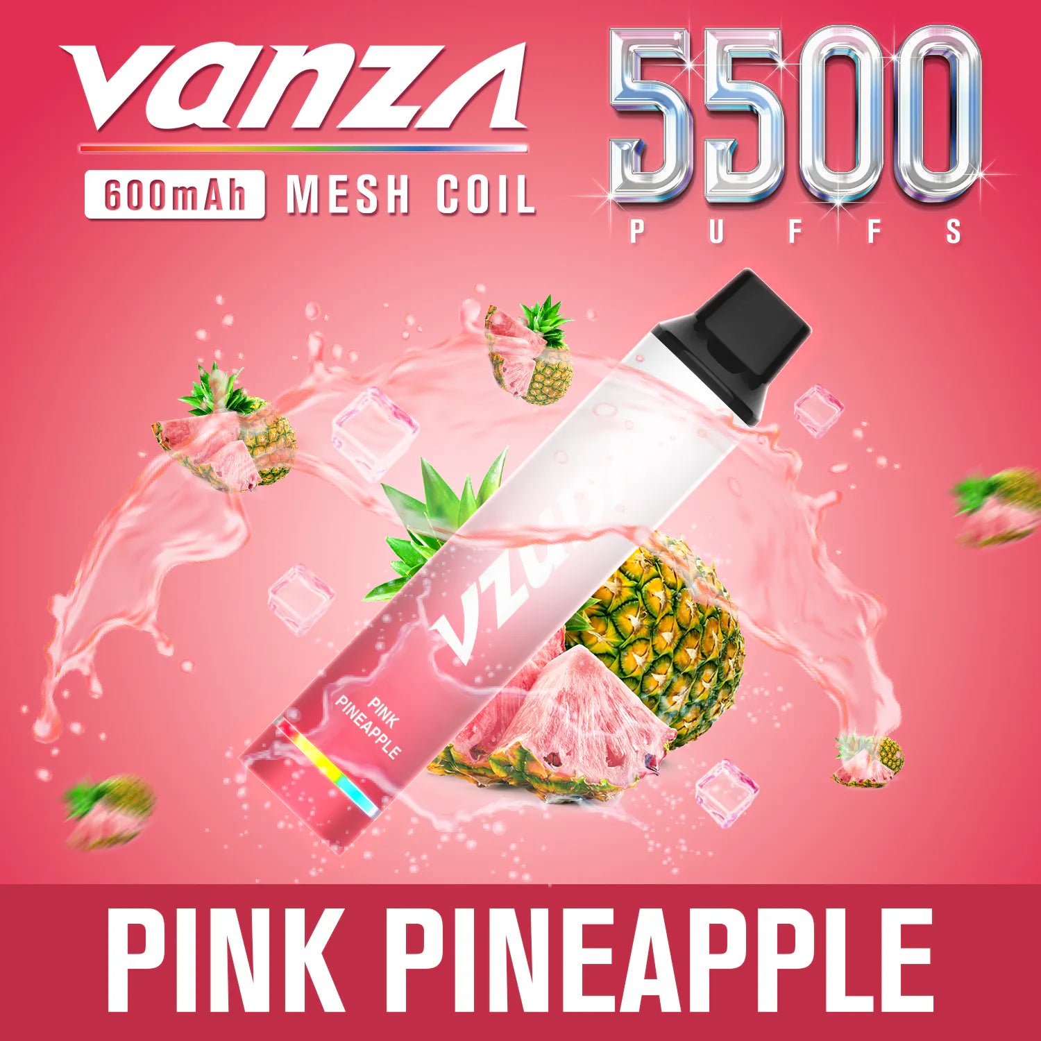 Strawberry Ice (0% NIC)